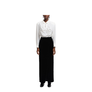 Off-White Velvet Skirt