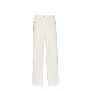 Wide-Leg Bouclé Pants