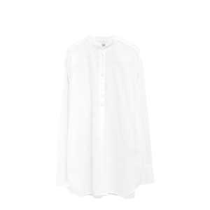 Long Sleeve Band Collar Shirt