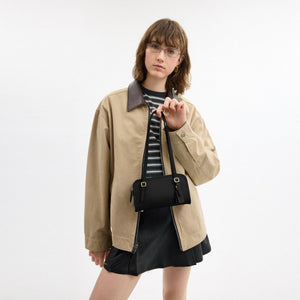 Coach Swing Zip Bag 20 Brass-Black