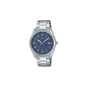 Casio Standard Analog Blue Dial MTP-1302DA-2A1V Stainless Steel Watch