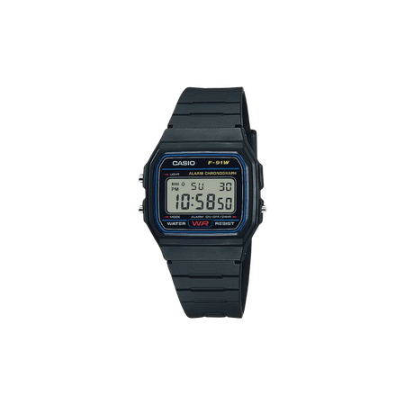 Casio Youth F-91 Series F-91W-1DG Watch