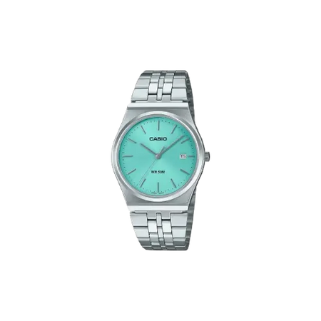Casio Men Analogue Quartz Watch with Stainless Steel Strap MTP-B145D-2A1VEF