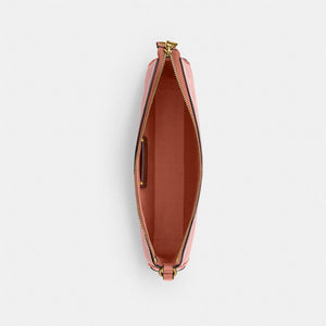 Coach Plaza Bag In Signature Canvas Brass Melon Pink