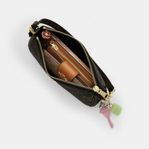 Coach Nolita 19 In Loved Signature Canvas With Charms Gold Brown