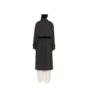 Cotton Blend Trench Coat