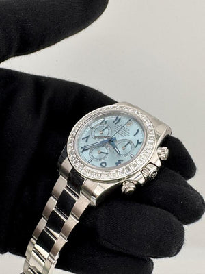 Rolex | Daytona | 126576TBR | Platinum | Platinum | Blue | Automatic