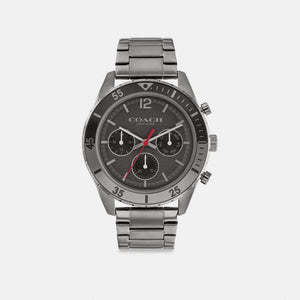 Coach Cole Watch, Dark Grey - 44 mm