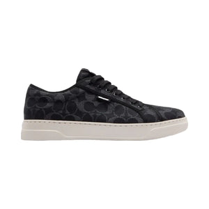 Coach Men's Canvas Sneaker In Signature Denim Black