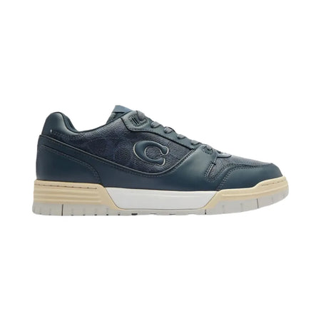 Coach Men's Soho Sneaker With Signature Canvas Denim Denim