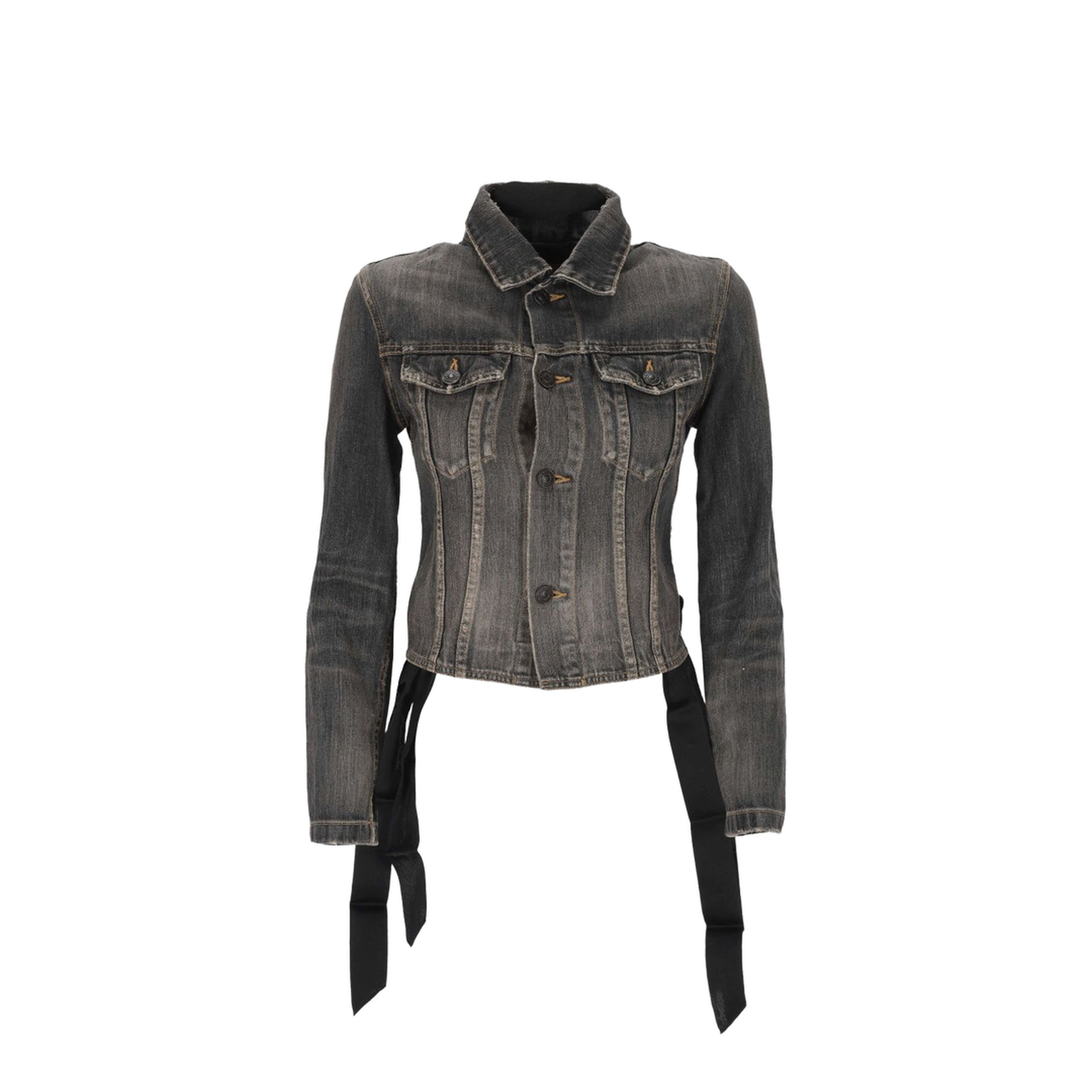 Dark Gray Lace Jacket