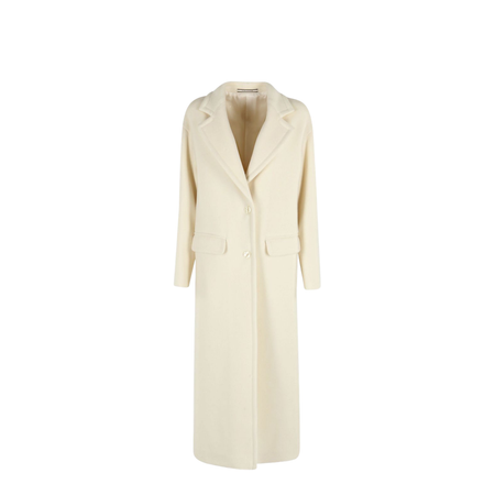 Wool Single-Breasted Coat