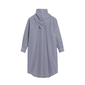 Blue Cotton Bandana Midi Dress