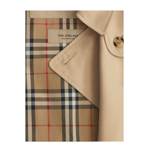 Chelsea Cotton Trench Coat - Beige