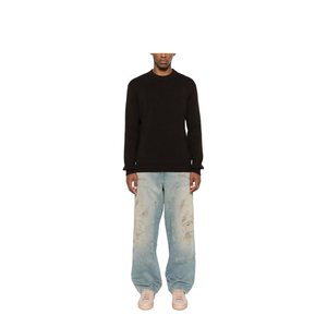 Destroyed Denim Cotton Jeans