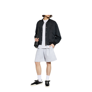 Logo Bomber Jacket - Black