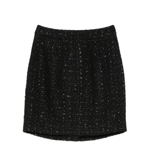 Wool Blend Mini Skirt