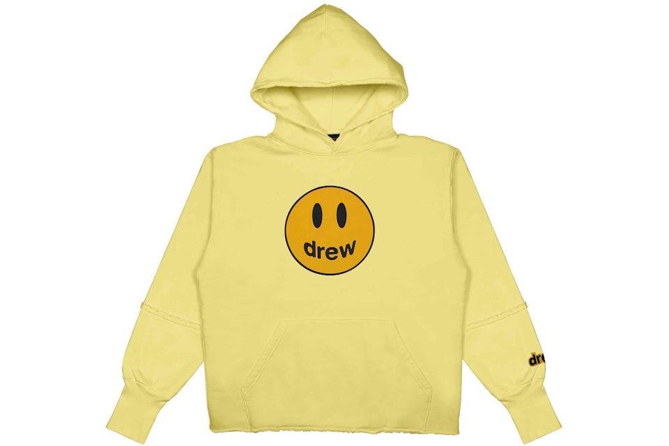 Drew House Deconstructed Mascot Hoodie Light Yellow