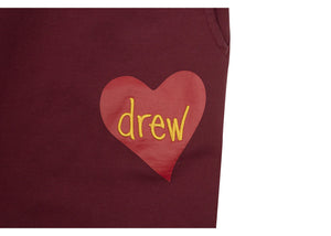 Drew House Fire Sweatpant Burgundy