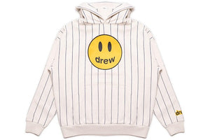 drew house mascot Hoodie navy pinstripe