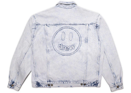 Drew House Oversized Mascot Trucker Jacket Painted Indigo