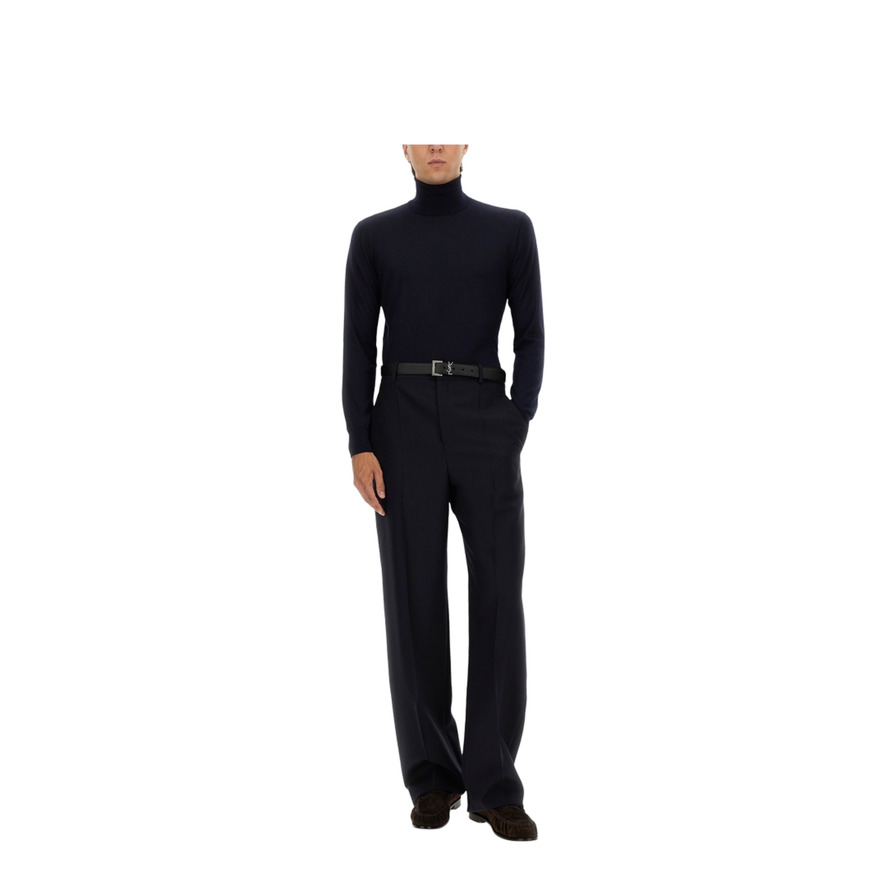 Chiné Wool Trousers