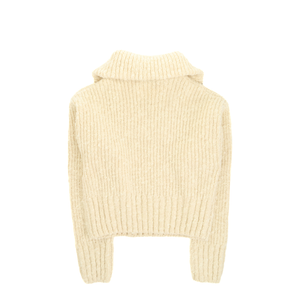 Half-zip Knit Ivory