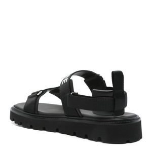 Buckle-Strap Fastening Pull-Tab Heel Shoes