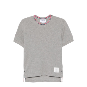Cotton Waffle Rib Cuff T-Shirt