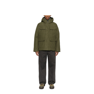 Army Green Cotton Blend Maitland Down Jacket