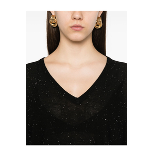Wool V-Necked Sweater