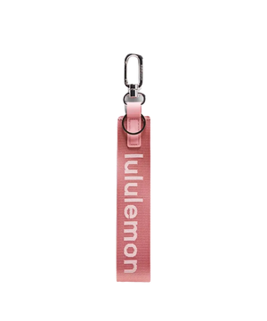 Lululemon Never Lost Keychain Deco Pink/Light Ivory