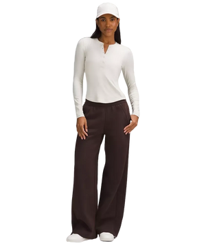 Lululemon Hold Tight Long-Sleeve Henley Bone