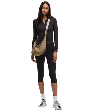 Lululemon Hold Tight Long-Sleeve Henley Black