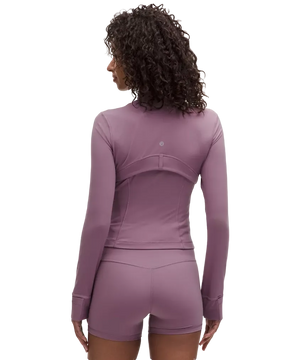 Lululemon Define Cropped Jacket Nulu Lavender Lux/Mirror Silver