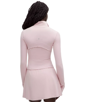 Lululemon Define Cropped Jacket Nulu Pink Haze