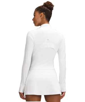 Lululemon Define Cropped Jacket Nulu White