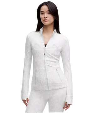 Lululemon Define Jacket Nulu Contour Spot White Multi
