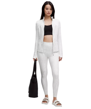 Lululemon Define Jacket Nulu Contour Spot White Multi