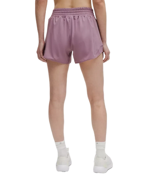 Lululemon Hotty Hot High-Rise Lined Shorts 4" Lavender Lux