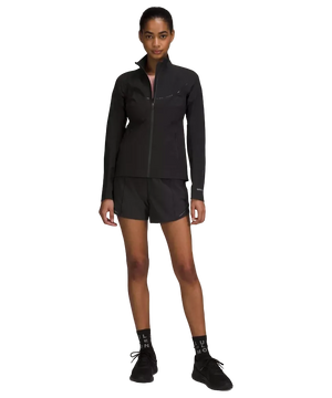Lululemon Hotty Hot High-Rise Lined Shorts 4" Black