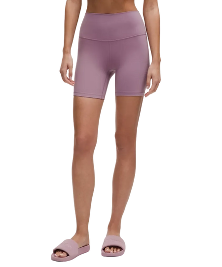 Lululemon Align High-Rise Shorts 6" Lavender Lux