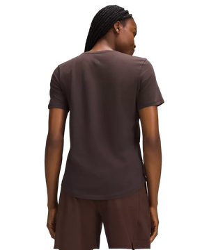 Lululemon Love Curved-Hem Crewneck T-Shirt Espresso