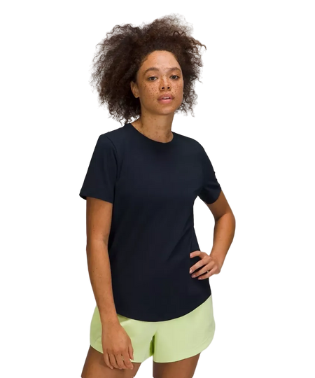 Lululemon Love Curved-Hem Crewneck T-Shirt True Navy