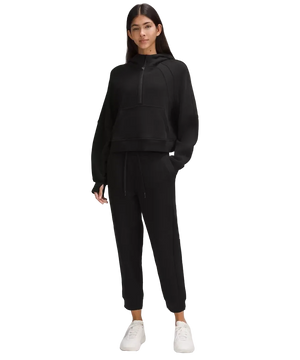 Lululemon Scuba Oversized Half-Zip Hoodie Black