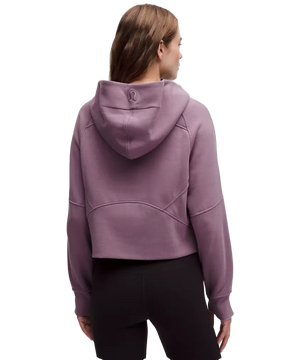 Lululemon Scuba Oversized Full-Zip Hoodie Lavender Lux/Mirror Silver