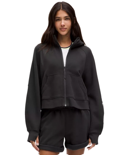 Lululemon Scuba Oversized Full-Zip Hoodie Black