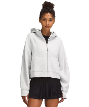 Lululemon Scuba Oversized Full-Zip Hoodie Heathered Core Ultra Light Grey