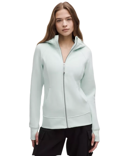 Lululemon Scuba Full-Zip Hoodie Mint Breeze