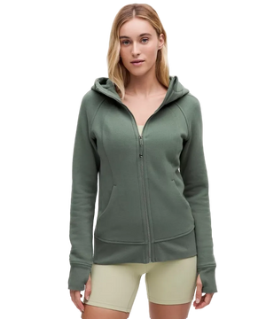 Lululemon Scuba Full-Zip Hoodie Dark Forest